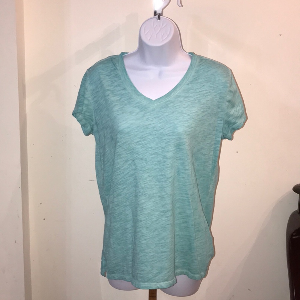 Teal/Turquoise Athletic Top (Size M)